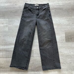GAP 1969 Women’s Wide Leg High Rise Black Jeans